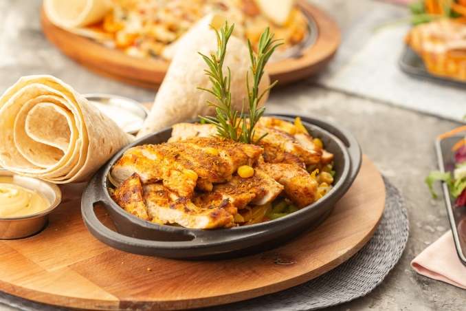 Fajita Tavuklu