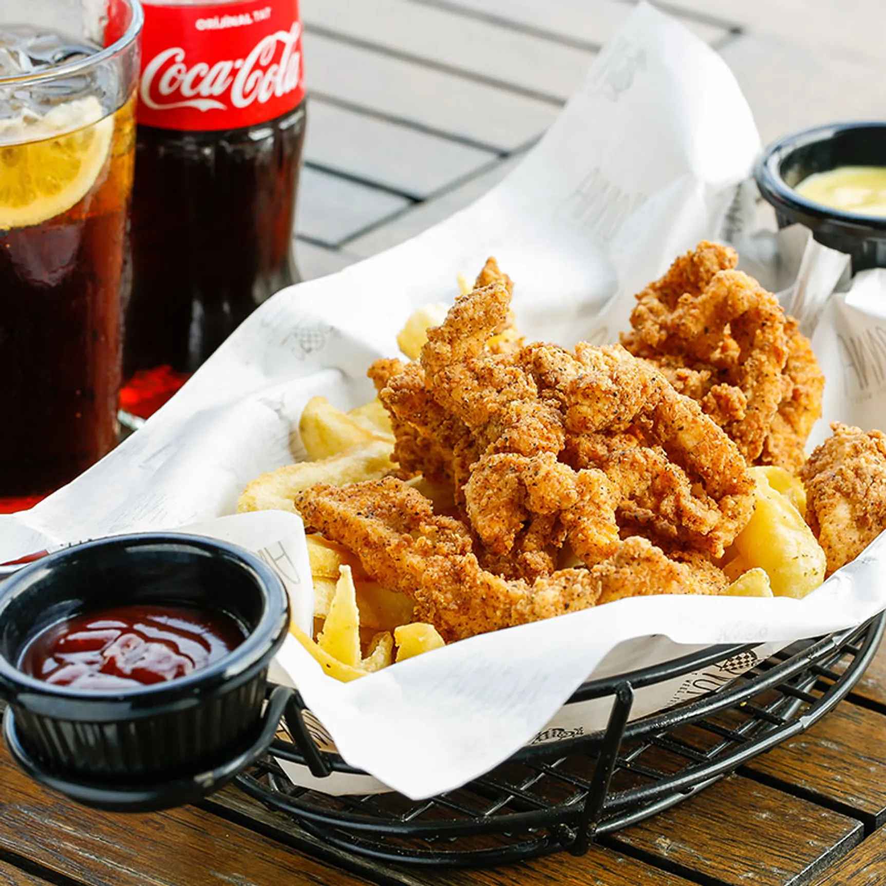Cajun Chicken Basket