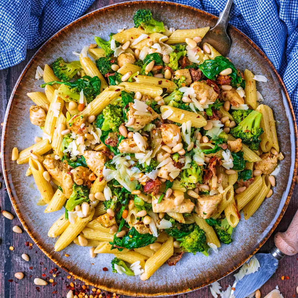 Penne Chicken Pesto